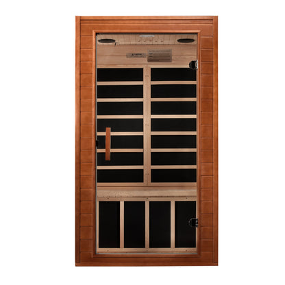 Dynamic DYN-6103-01 Avila  1-2 Person Low EMF FAR Infrared Sauna Hemlock