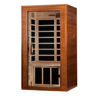 Dynamic DYN-6103-01 Avila  1-2 Person Low EMF FAR Infrared Sauna Hemlock