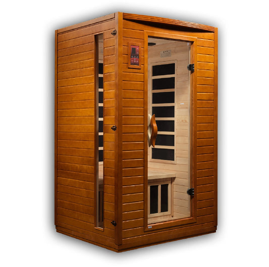 Dynamic DYN-6202-03 Versailles 2-Person Low EMF FAR Infrared Sauna Hemlock