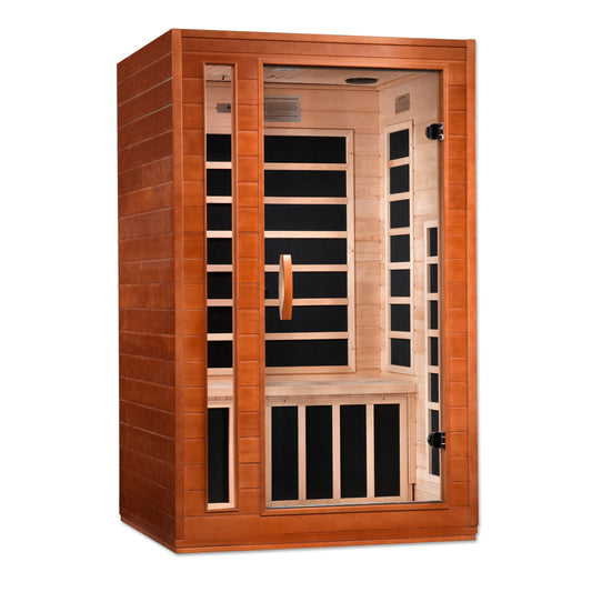 Dynamic DYN-6203-01 Cordoba 2-Person Low EMF FAR Infrared Sauna Hemlock