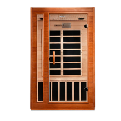 Dynamic DYN-6203-01 Cordoba 2-Person Low EMF FAR Infrared Sauna Hemlock