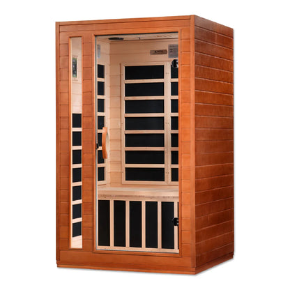 Dynamic DYN-6203-01 Cordoba 2-Person Low EMF FAR Infrared Sauna Hemlock