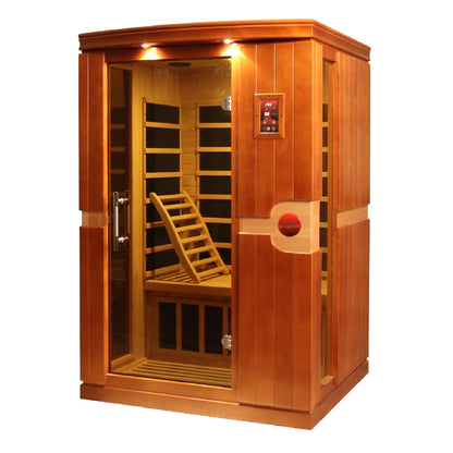 Dynamic DYN-6210-01 Venice 2 person Low EMF Far Infrared Sauna