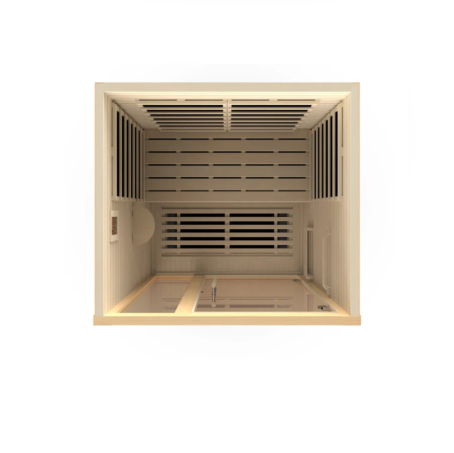 Dynamic DYN-6215-02 Llumeneres Elite 2 person Ultra Low EMF Far Infrared Sauna