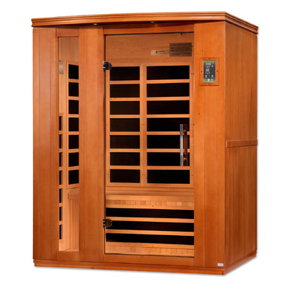 Dynamic DYN-6336-02 Lugano 3 person Low EMF Far Infrared Sauna