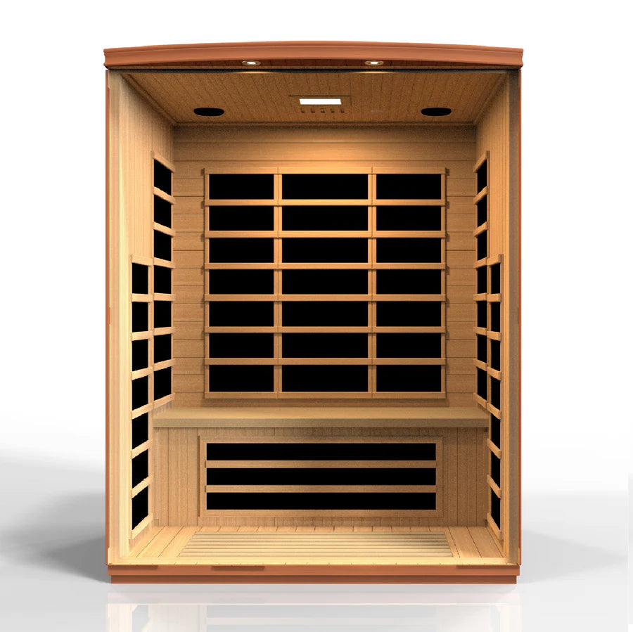 Dynamic DYN-6336-02 Lugano Elite 3 person Ultra Low EMF Far IR Sauna