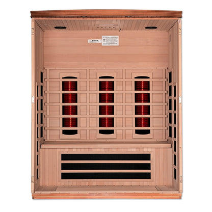 Dynamic DYN-6336-03 FS Lugano 3 person Full Spectrum Sauna