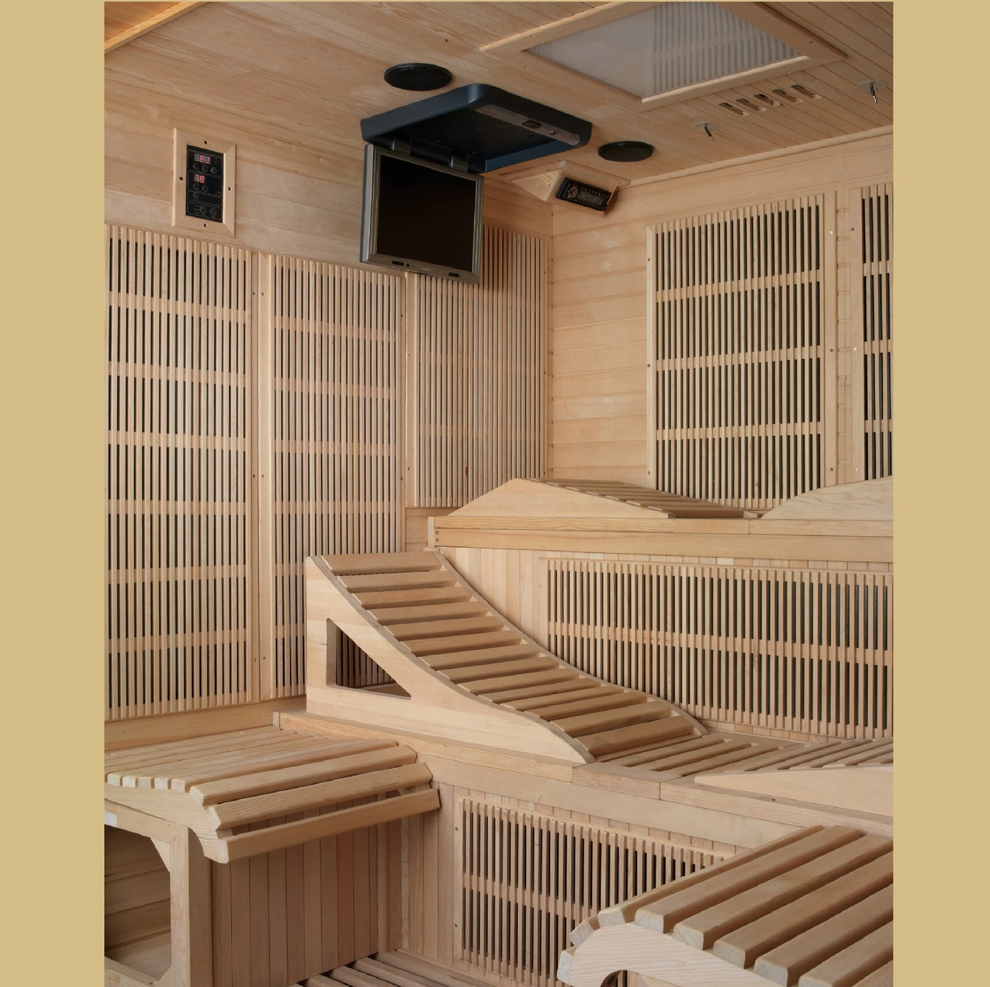 Dynamic DYN-6996-01 Monaco Elite 6 person Ultra Low EMF Far Infrared Sauna