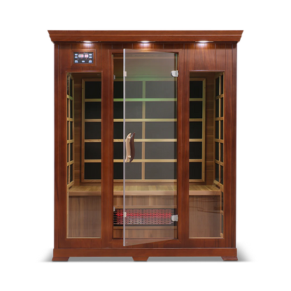 HealthSmart 4 Person Full Spectrum Infrared Sauna, Cedar or Hemlock