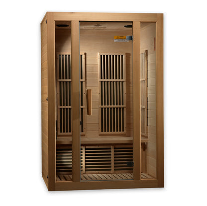 Maxxus MX-J206-01 Seattle 2-person Low EMF FAR Infrared Sauna Hemlock