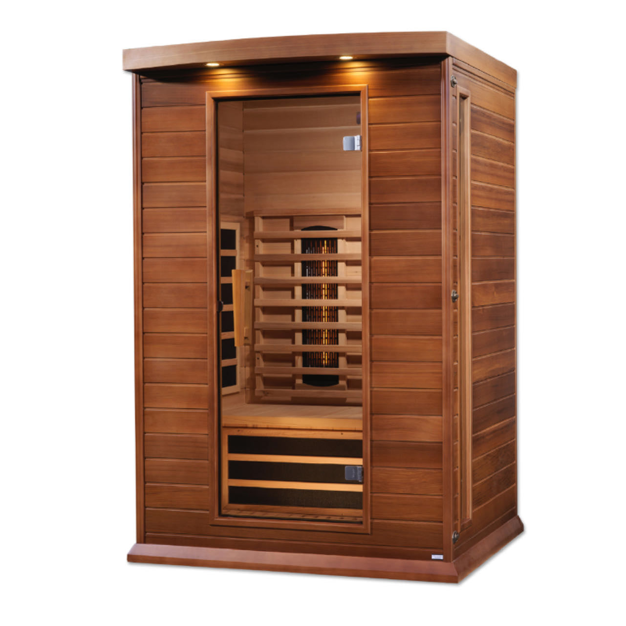 Maxxus MX-M206-01-FS CED 2-person Near Zero EMF Full Spectrum Infrared Sauna Cedar