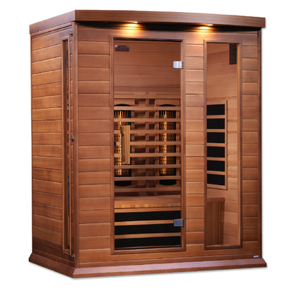 Maxxus MX-M306-01-FS CED 3-person Near Zero EMF Full Spectrum IR Sauna