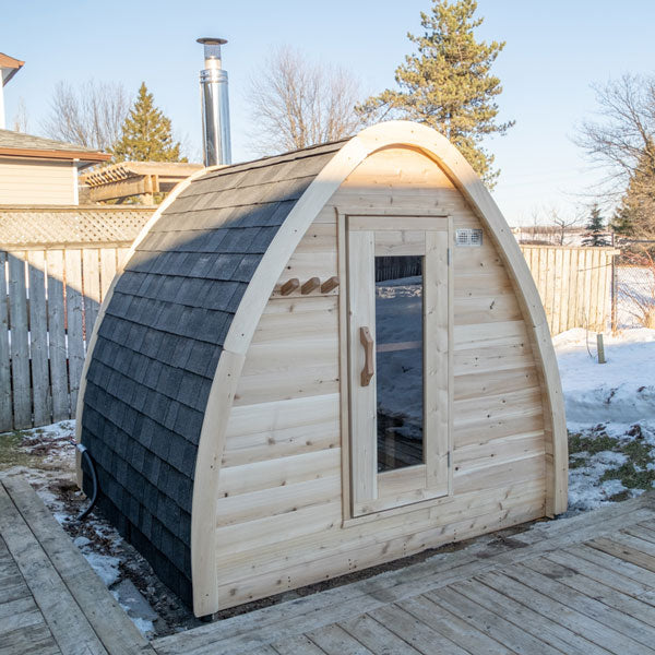 Canadian Timber MiniPOD CTC77ME 4 person Sauna