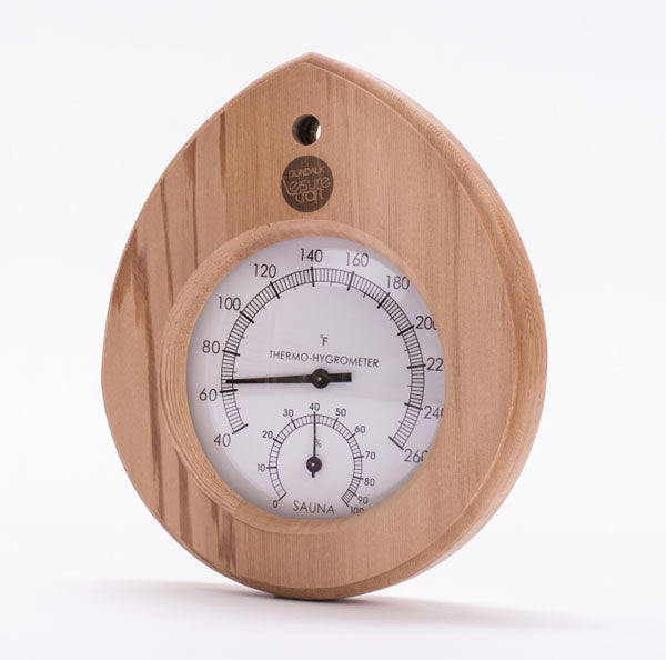 Cedar Sauna Thermometer-Hygrometer THEM01